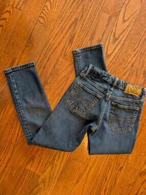 Polo Ralph Lauren Boys Bottoms, The Hampton Dark Wash Straight Jeans, Sz 12